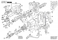 Bosch 0 603 166 670 Csb 700-2 Re Percussion Drill 230 V / Eu Spare Parts